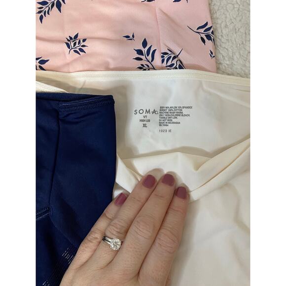 New Soma Vanishing Tummy High Leg Set of 3 Underwear Size XL - Picture 2 of 2